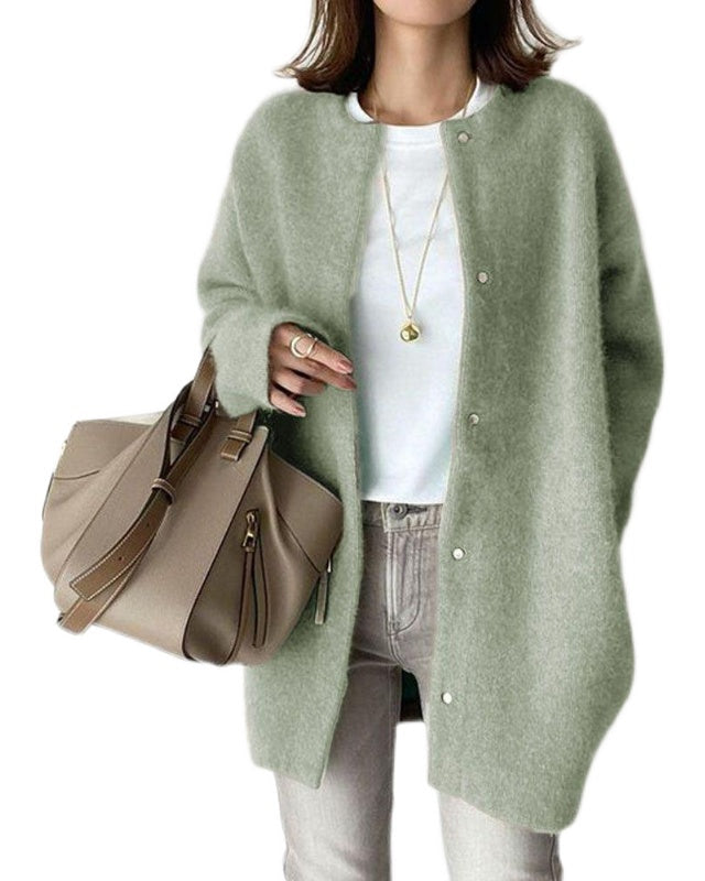 Mia | Luxurious Elegant Long Cardigan for Women