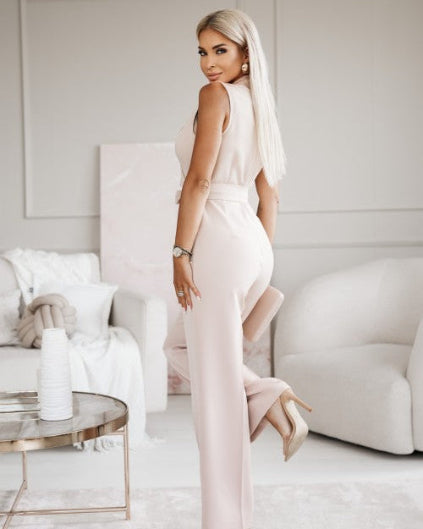 Sophia | Elegant Black Jumpsuit for Women