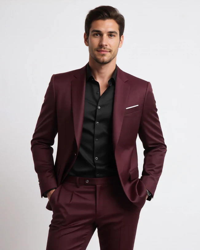 Ethan | Stylish Tailored Slim Fit Men's Suit for All Season Wear